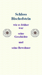 Mobile Screenshot of bischofstein.de